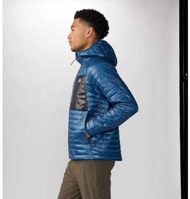 Men's Ventano Hoody, Color: Dark Caspian, Black, image 3