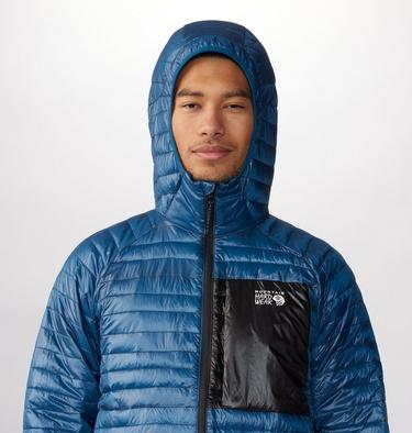 Men's Ventano Hoody, Color: Dark Caspian, Black, image 4