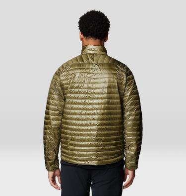 Men's Ventano Jacket, Color: Combat Green, Black, image 2