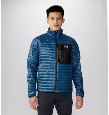 Men's Ventano Jacket, Color: Dark Caspian, Black, image 9