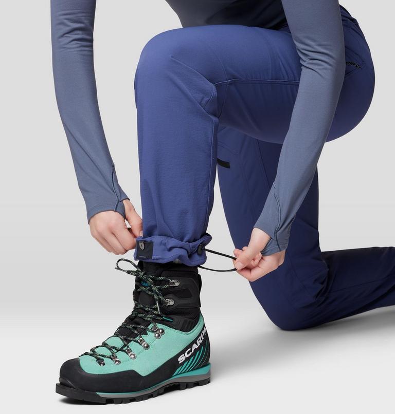 Women's Chockstone Alpine Pant, Color: Lapis Dusk, image 8