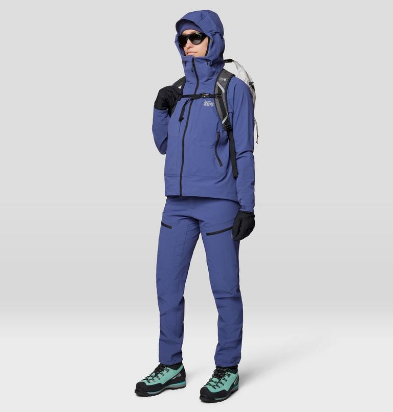 Women's Chockstone Alpine Pant, Color: Lapis Dusk, image 2