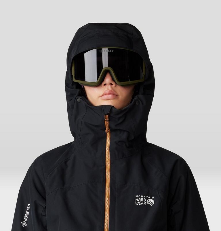 Women's Cloud Bank GORE-TEX Jacket, Color: Black, Copper Clay, image 4