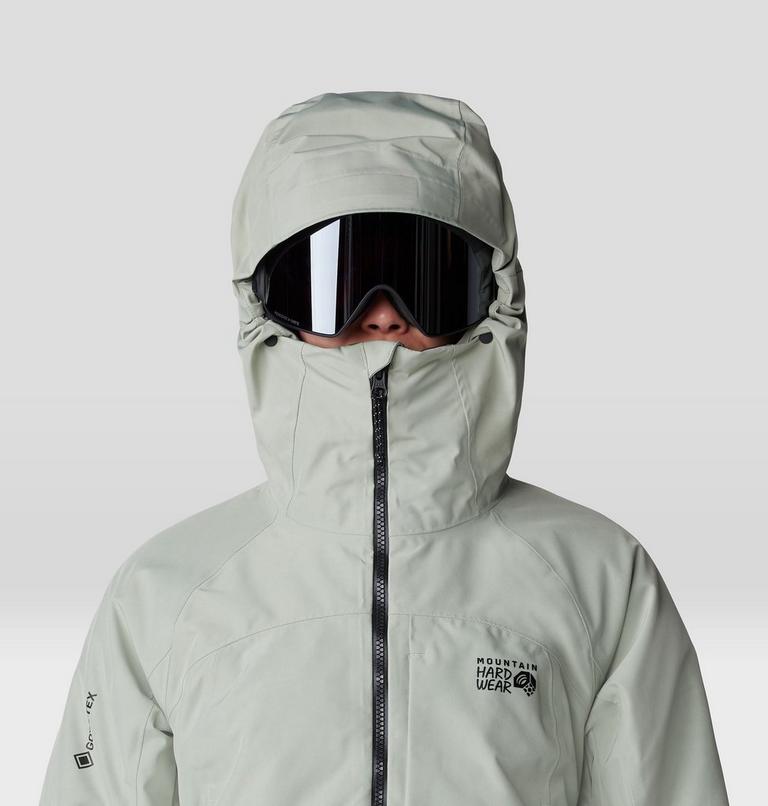 Women's Cloud Bank GORE-TEX Jacket, Color: White Sage, Black, image 4