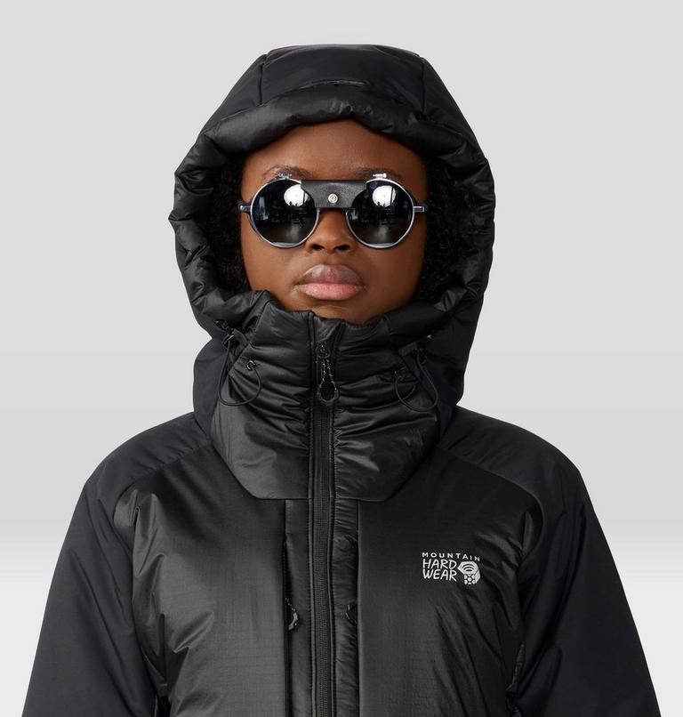Women's Compressor Alpine Hooded Jacket, Color: Black, image 4