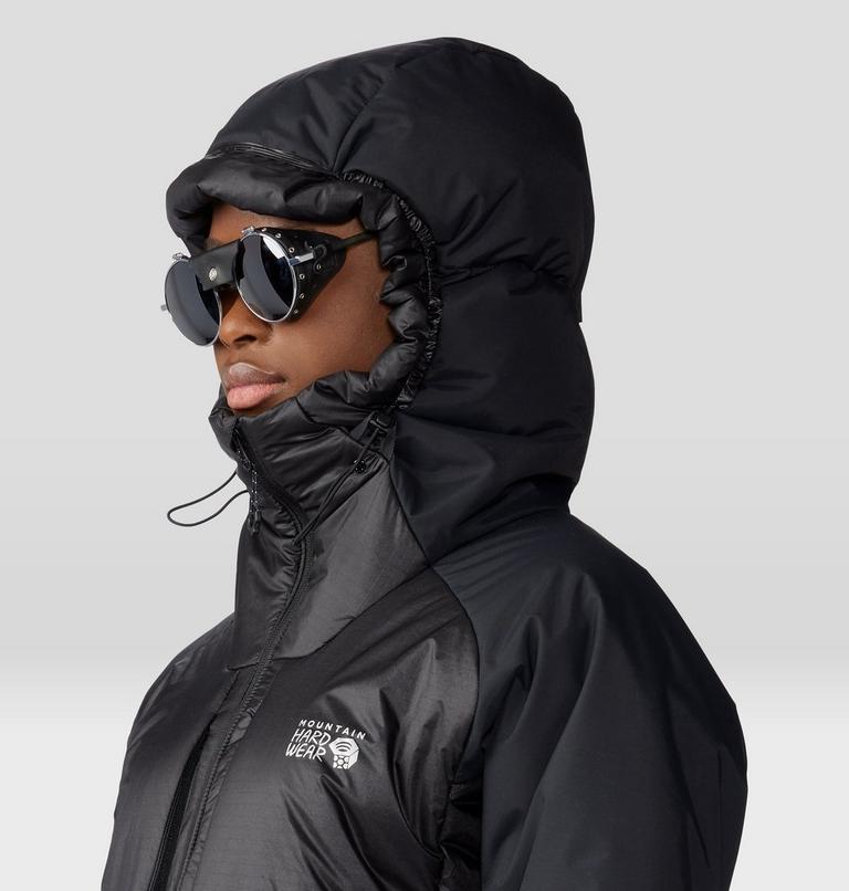 Women's Compressor Alpine Hooded Jacket, Color: Black, image 5