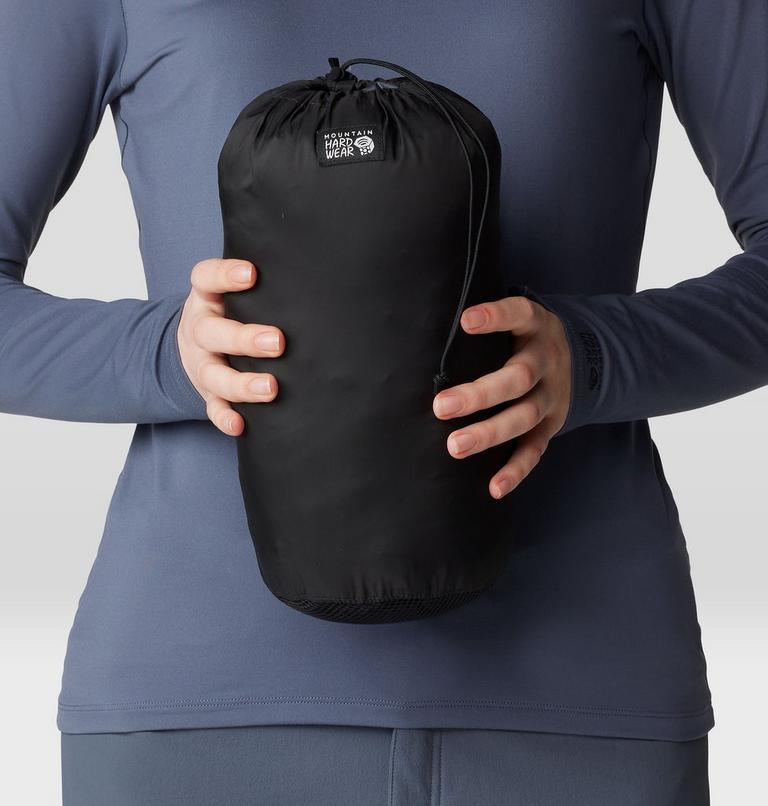 Women's Compressor Alpine Hooded Jacket, Color: Blue Slate, Black, image 9