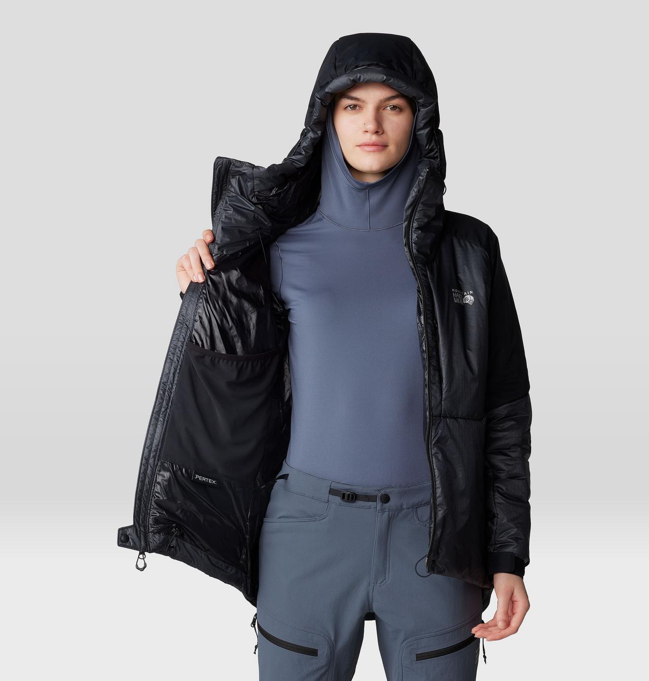 Women's Compressor™ Alpine Hooded Jacket | Mountain Hardwear