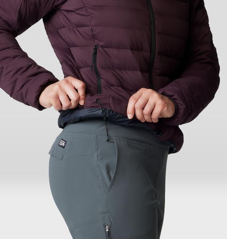 Women's Deloro Down Full Zip Hoody, Color: Blackberry, image 7