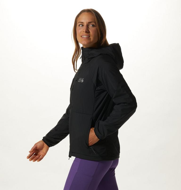 Women's Kor AirShell Warm Hoody, Color: Black, image 3