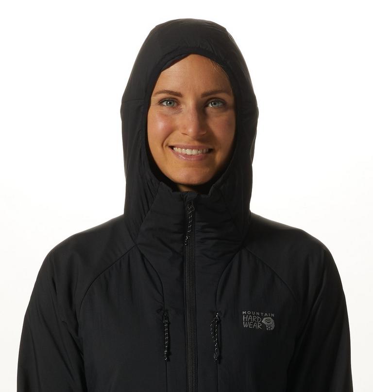 Women's Kor AirShell Warm Hoody, Color: Black, image 4