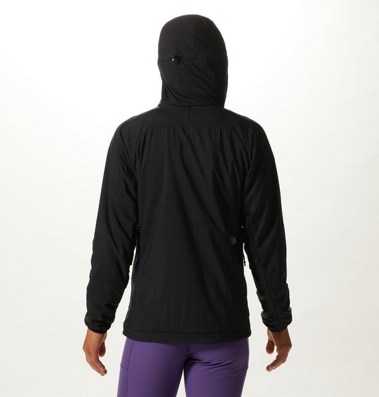 Women's Kor AirShell Warm Hoody, Color: Black, image 2