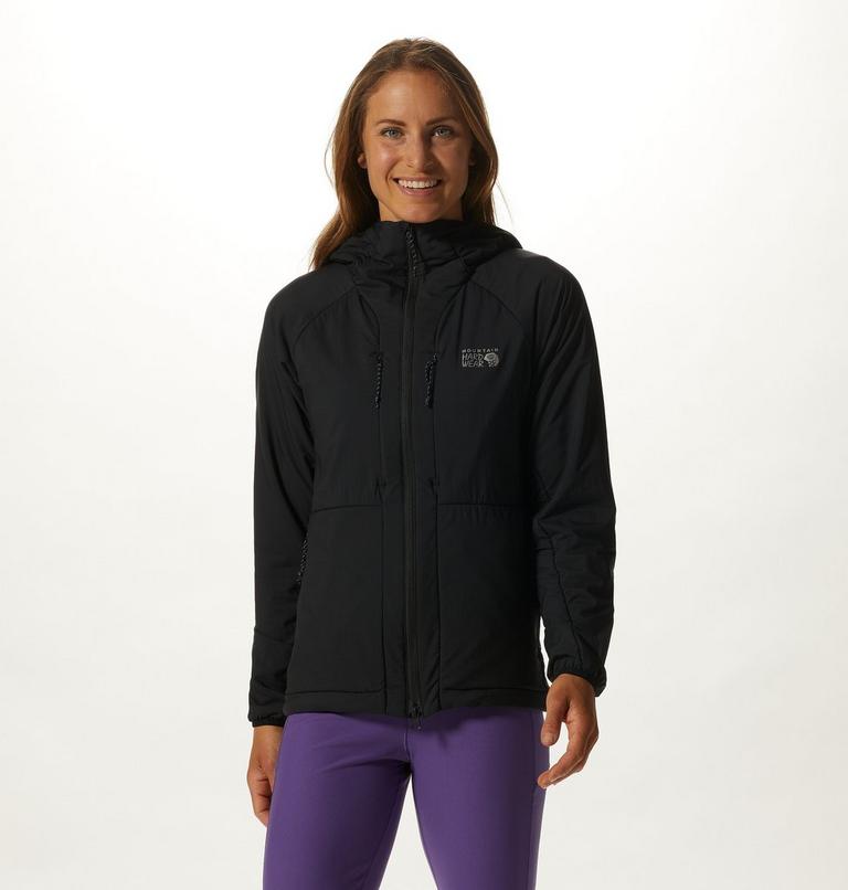 Women's Kor AirShell Warm Hoody, Color: Black, image 1
