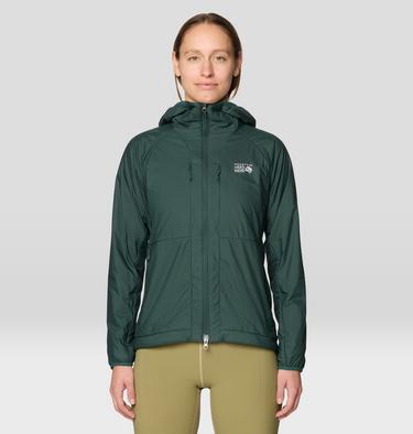 Women's Kor AirShell Warm Hoody, Color: Verve, image 1