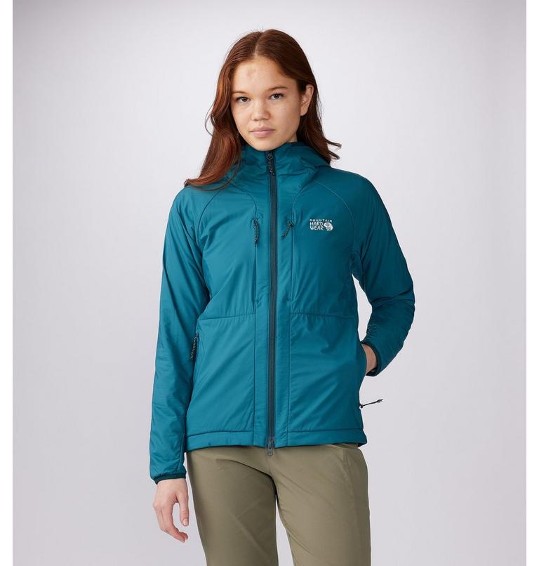 Women's Kor AirShell Warm Hoody, Color: Jack Pine, image 1