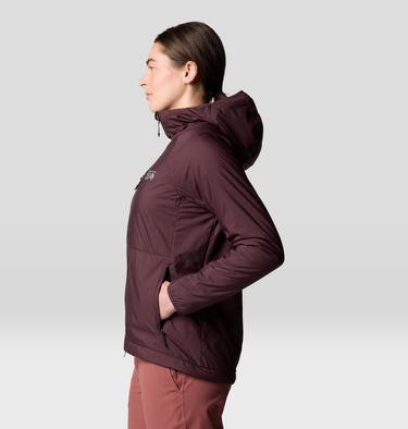 Women's Kor AirShell Warm Hoody, Color: Blackberry, image 15