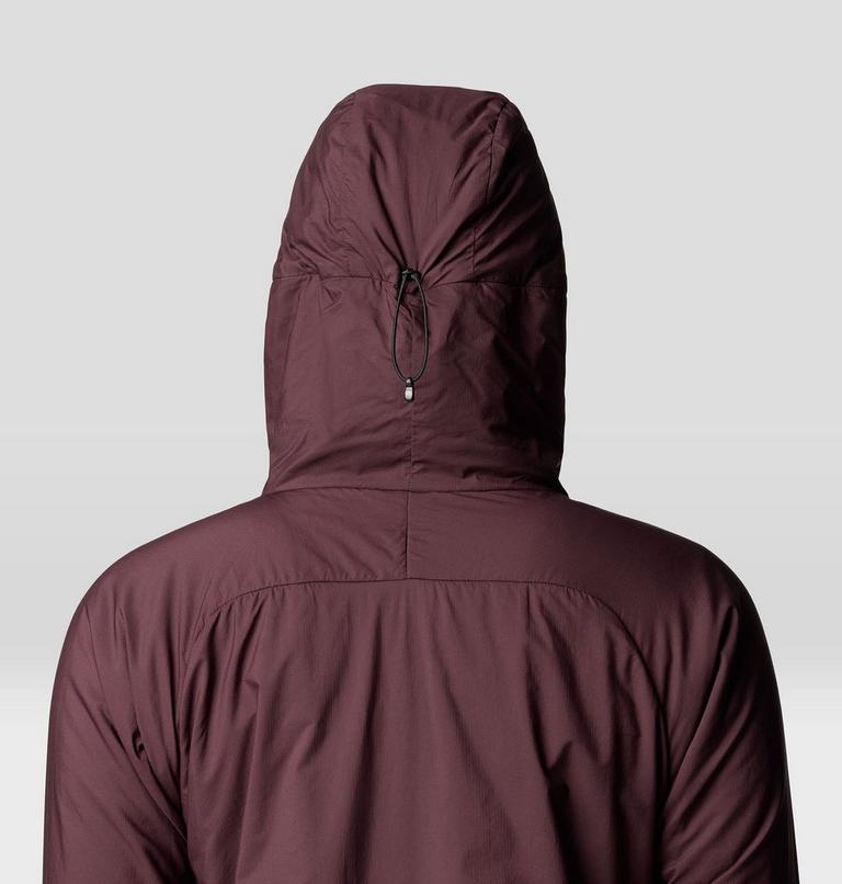 Women's Kor AirShell Warm Hoody, Color: Blackberry, image 6