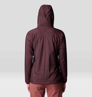 Women's Kor AirShell Warm Hoody, Color: Blackberry, image 8