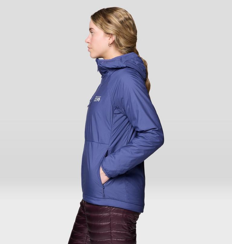 Women's Kor AirShell Warm Hoody, Color: Lapis Dusk, image 5
