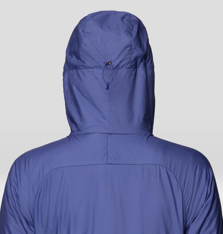 Women's Kor AirShell Warm Hoody, Color: Lapis Dusk, image 8