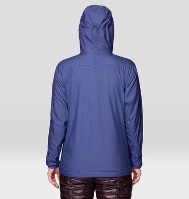 Women's Kor AirShell Warm Hoody, Color: Lapis Dusk, image 8