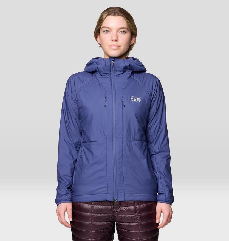 Women's Kor AirShell Warm Hoody, Color: Lapis Dusk, image 1