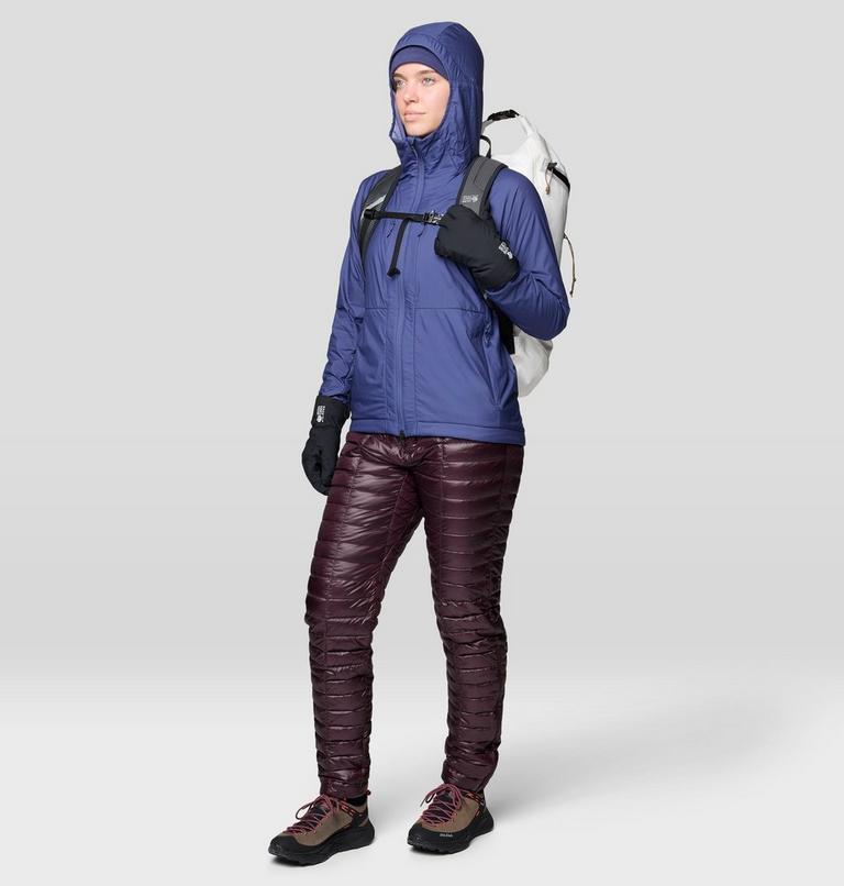 Women's Kor AirShell Warm Hoody, Color: Lapis Dusk, image 2