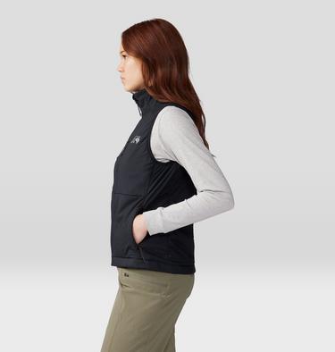 Women's Kor AirShell Warm Vest, Color: Black, image 7