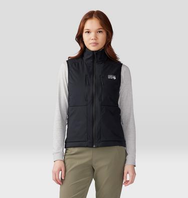 Women's Kor AirShell Warm Vest, Color: Black, image 3