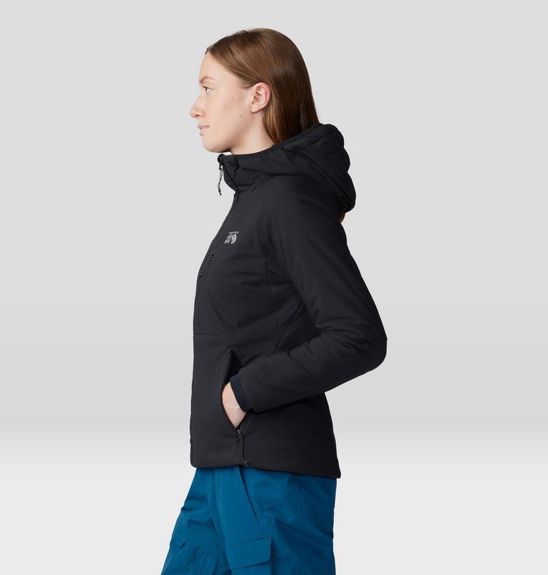 Women's Kor Stasis Hoody, Color: Black, image 3