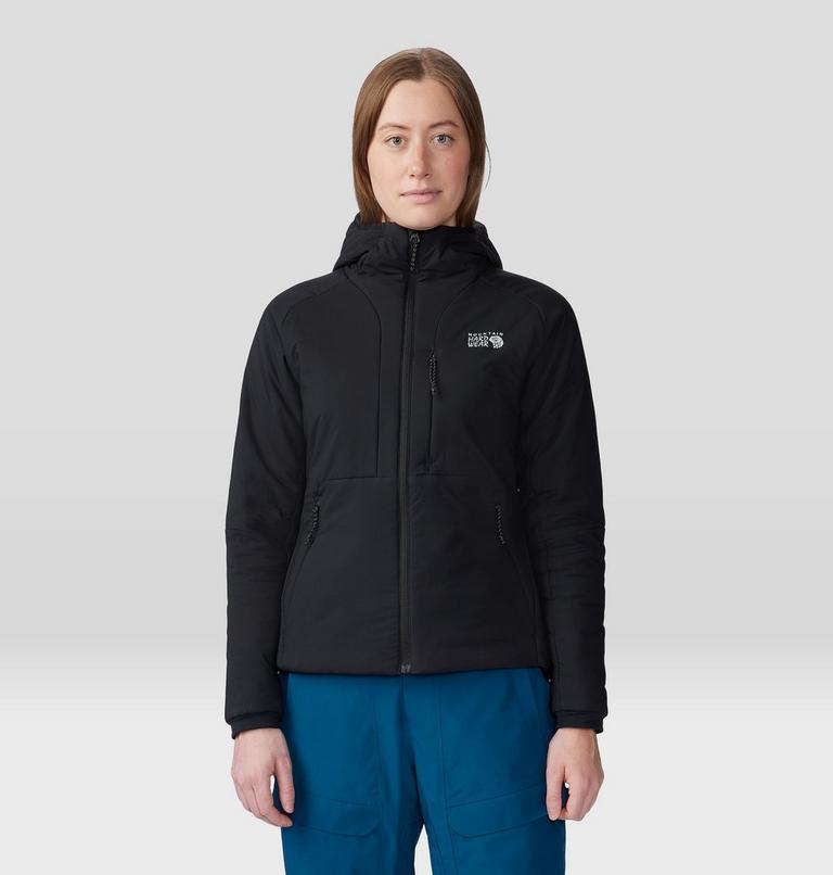Women's Kor Stasis Hoody, Color: Black, image 1