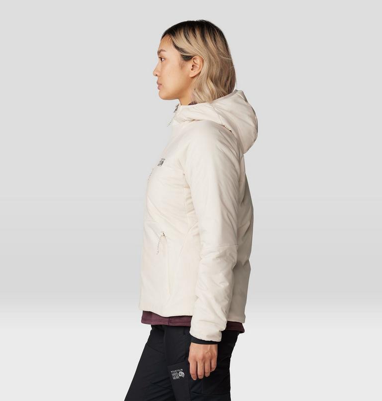 Women's Kor Stasis Hoody, Color: Talc, image 3