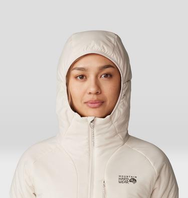 Women's Kor Stasis Hoody, Color: Talc, image 8