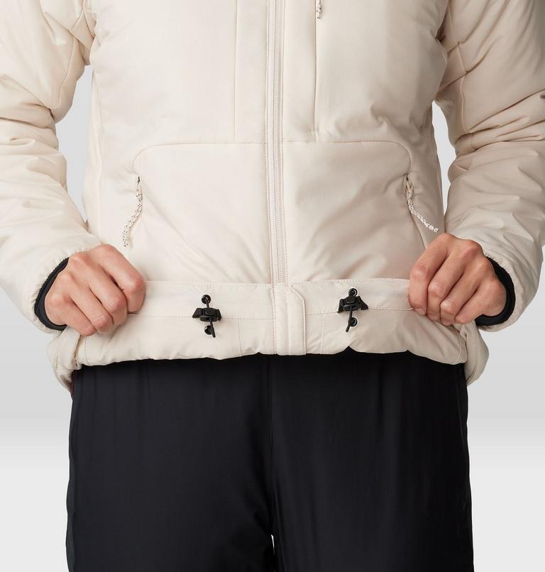 Women's Kor Stasis Hoody, Color: Talc, image 6