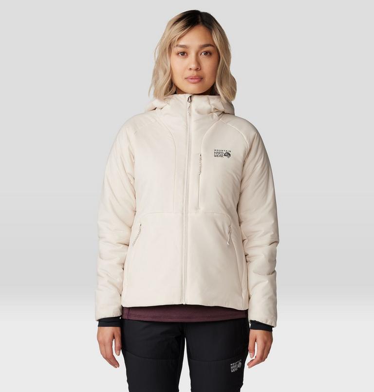 Women's Kor Stasis Hoody, Color: Talc, image 7