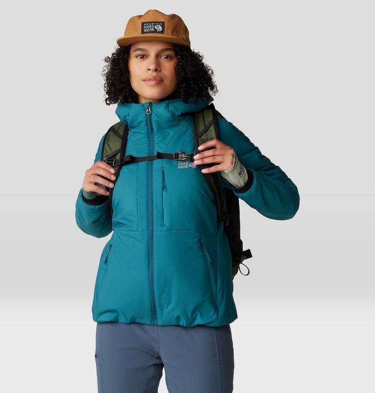 Women's Kor Stasis Hoody, Color: Jack Pine, image 11