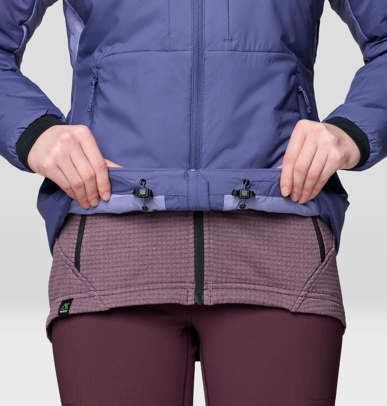 Women's Kor Stasis Hoody, Color: Lapis Dusk, Avid, image 6