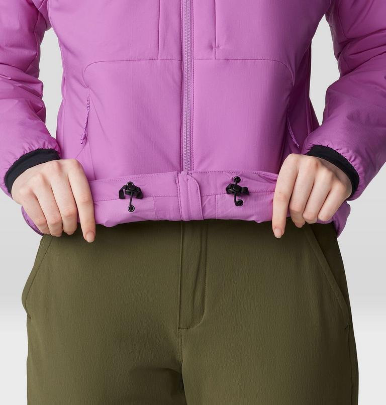 Women's Kor Stasis Hoody, Color: Lilac Glow, image 7