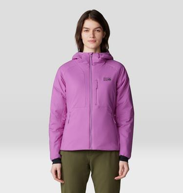 Women's Kor Stasis Hoody, Color: Lilac Glow, image 5