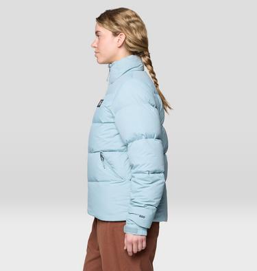 Women's Nevadan Down Jacket, Color: Ice Shadow, image 4