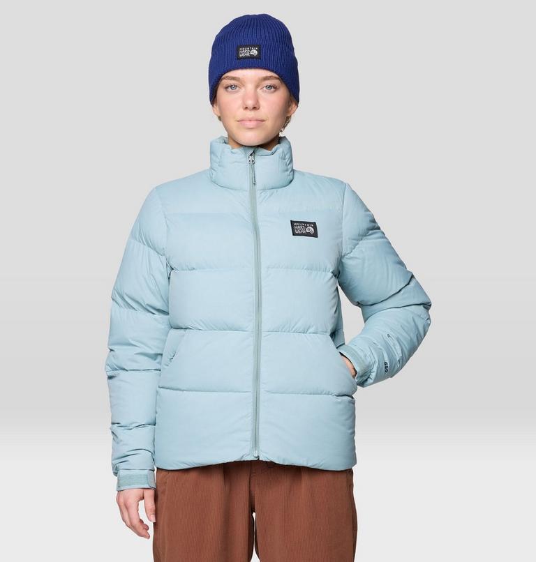 Women's Nevadan Down Jacket, Color: Ice Shadow, image 8