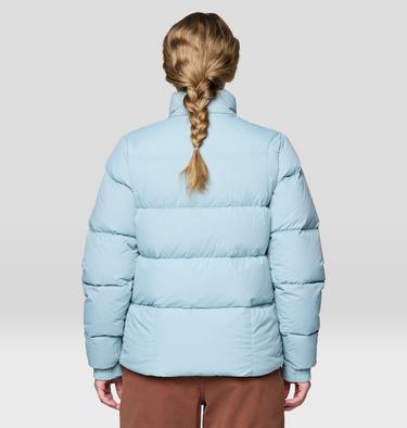 Women's Nevadan Down Jacket, Color: Ice Shadow, image 3