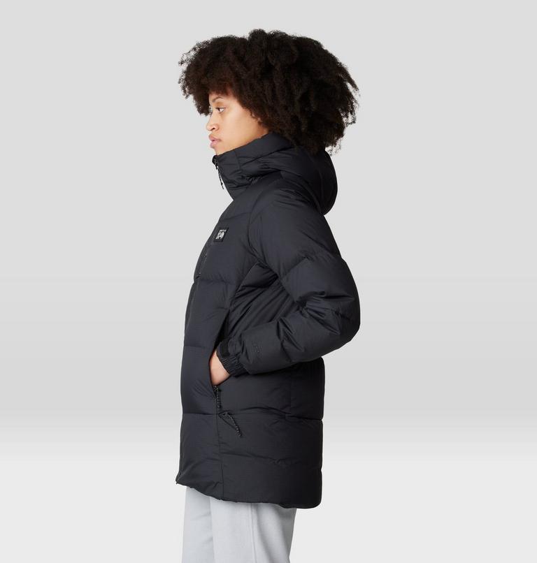 Women's Nevadan Down Parka, Color: Black, image 3