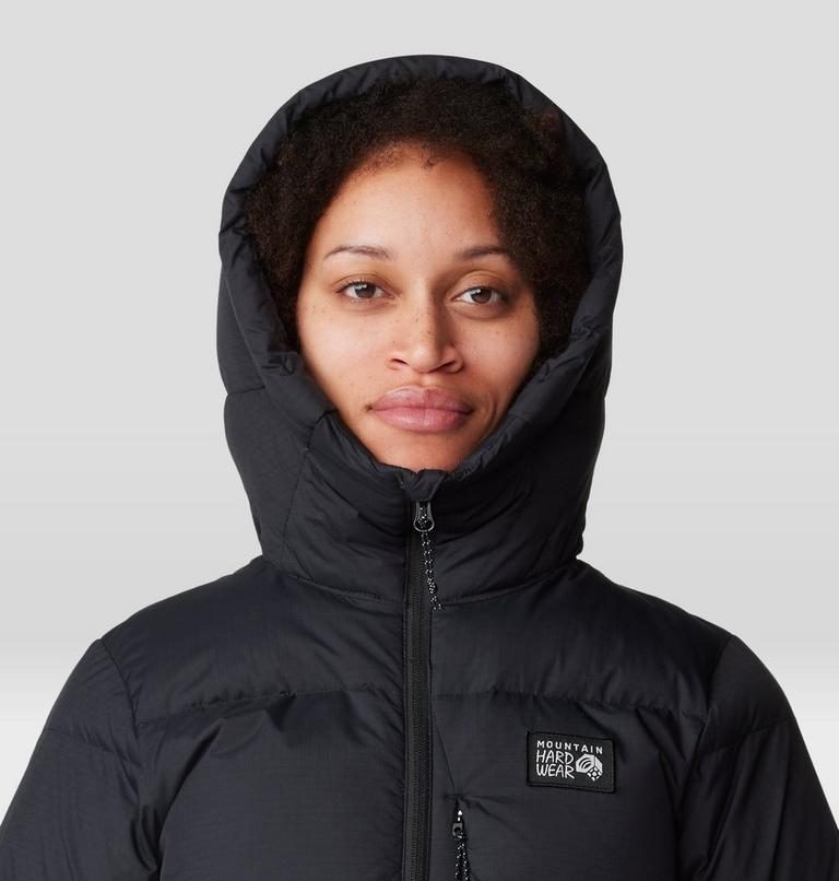 Women's Nevadan Down Parka, Color: Black, image 4