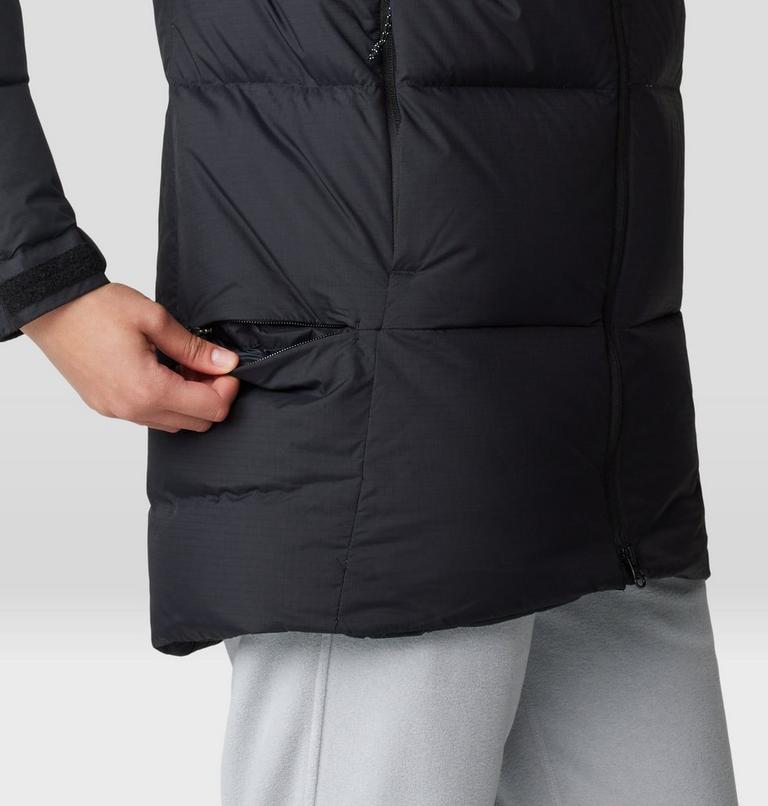 Women's Nevadan Down Parka, Color: Black, image 7