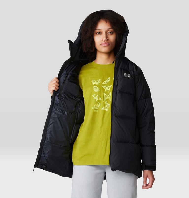 Women's Nevadan Down Parka, Color: Black, image 9