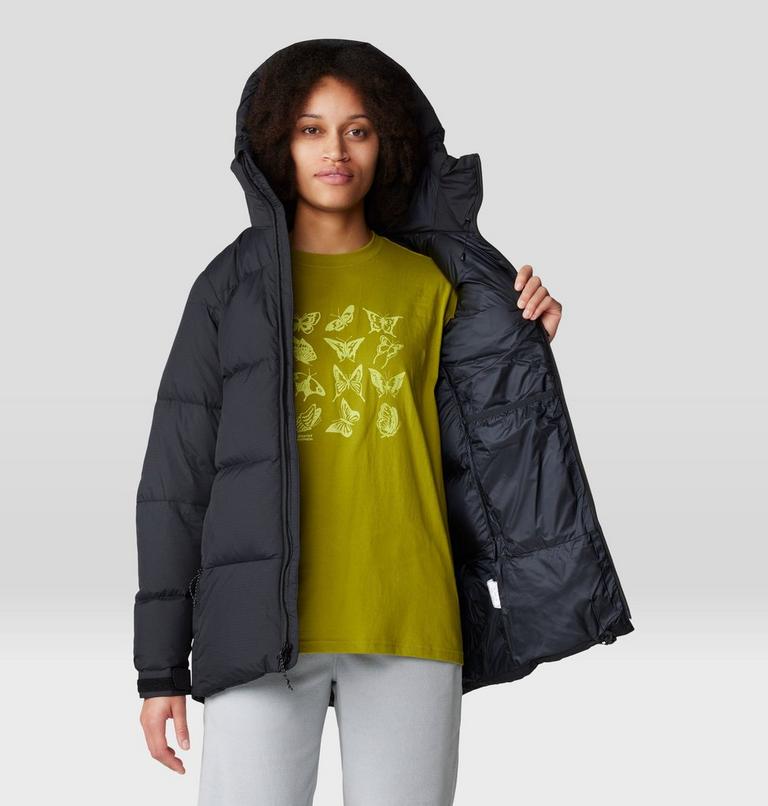 Women's Nevadan Down Parka, Color: Black, image 10