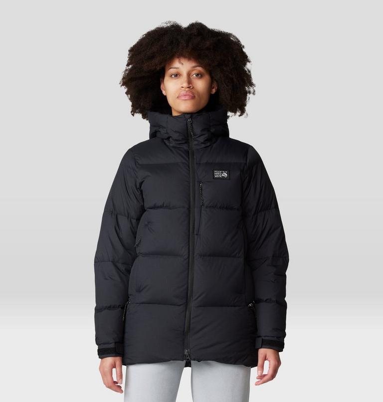 Women's Nevadan Down Parka, Color: Black, image 1