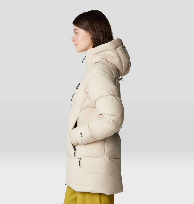 Women's Nevadan Down Parka, Color: Wild Oyster, image 3