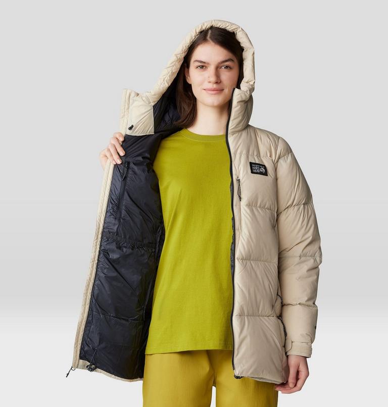 Women's Nevadan Down Parka, Color: Wild Oyster, image 6